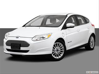 2012 Ford Focus 4-door Electric  Hatchback Front angle medium view photo
